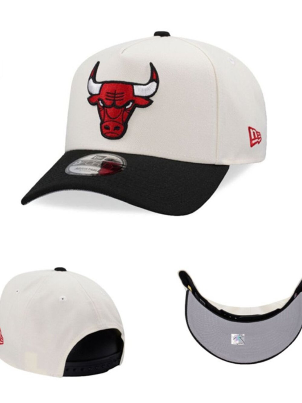 Chicago Bulls 9Forty Adjustable Adult Size SnapBack Ball Cap